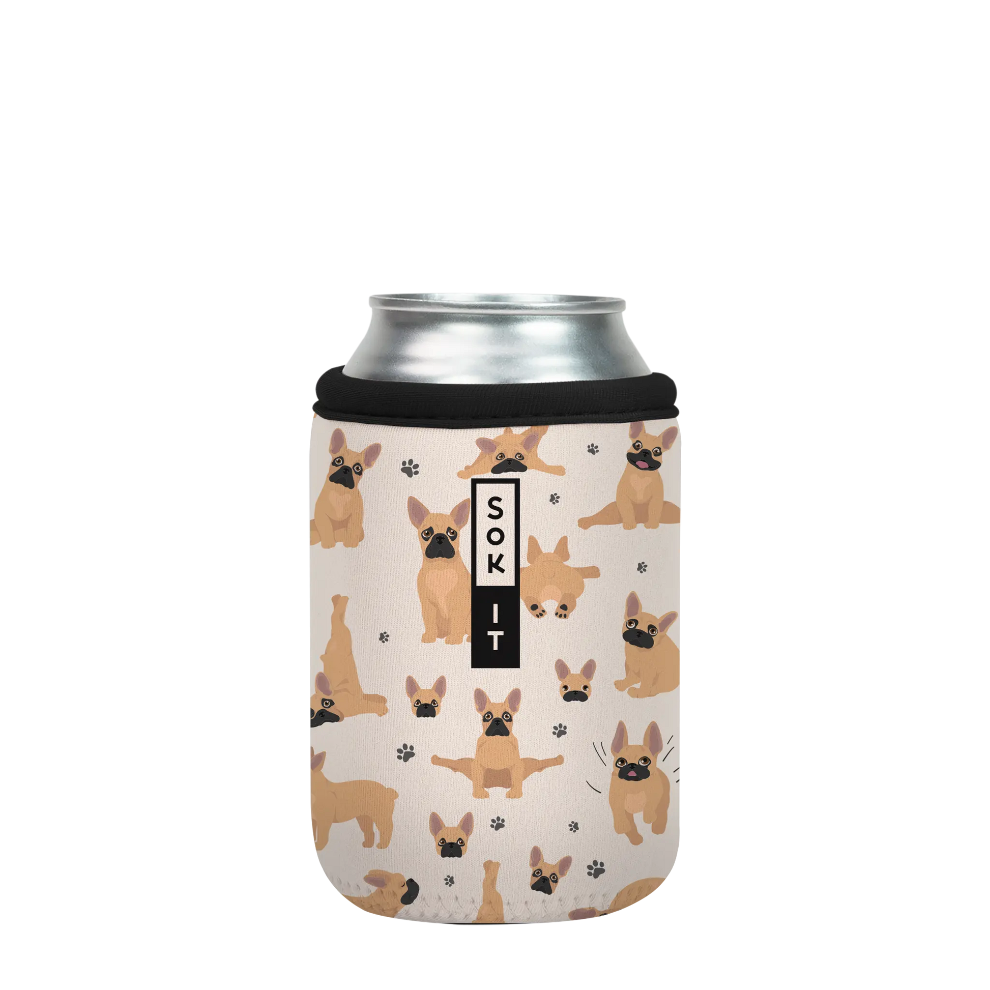 Sok-It CanSok - Pardon My Frenchie 12oz Can 13.99 CanSok-Evergreen