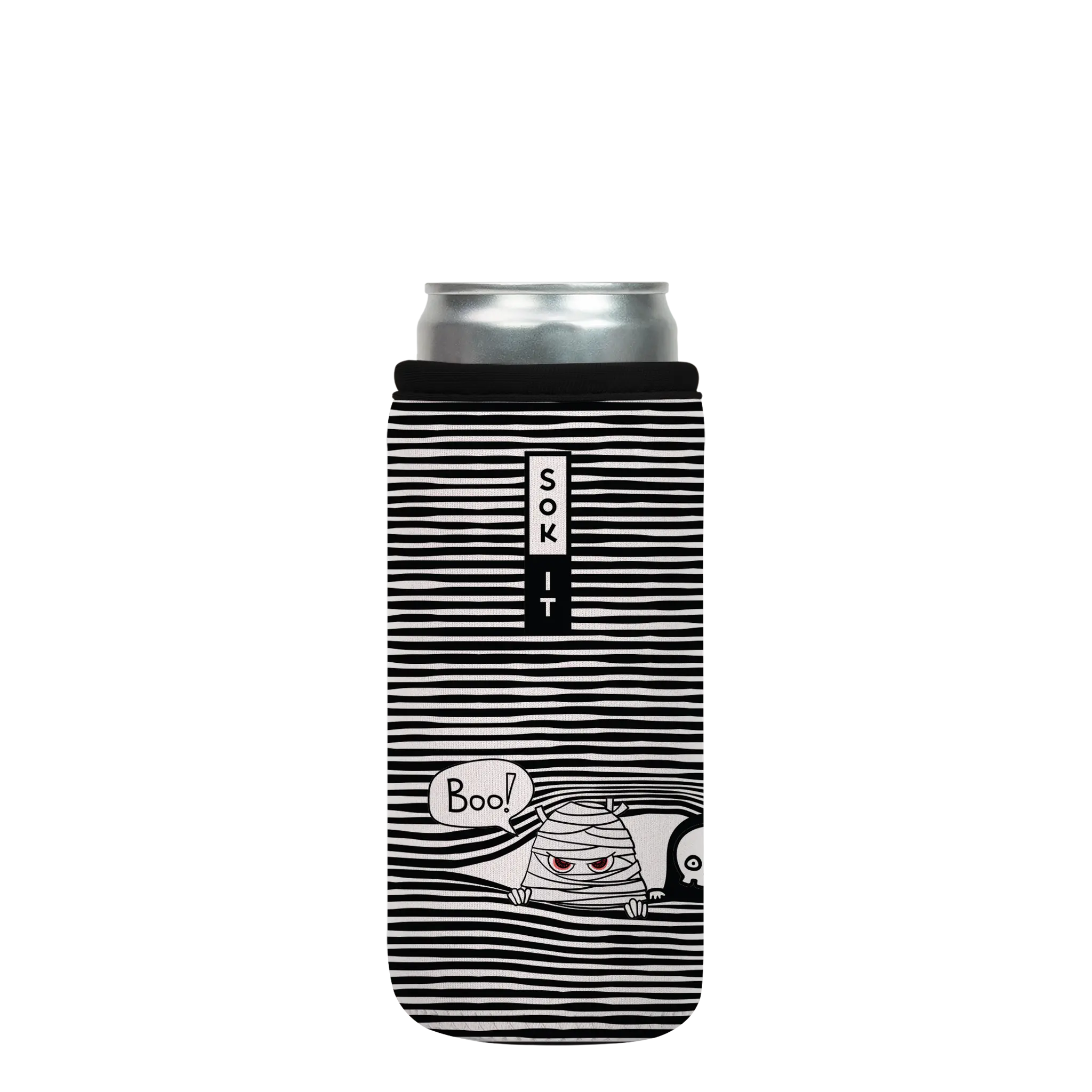 Sok-It CanSok - Peek-A-BOO 12oz Slim Can 13.99 CanSok-Halloween Holiday