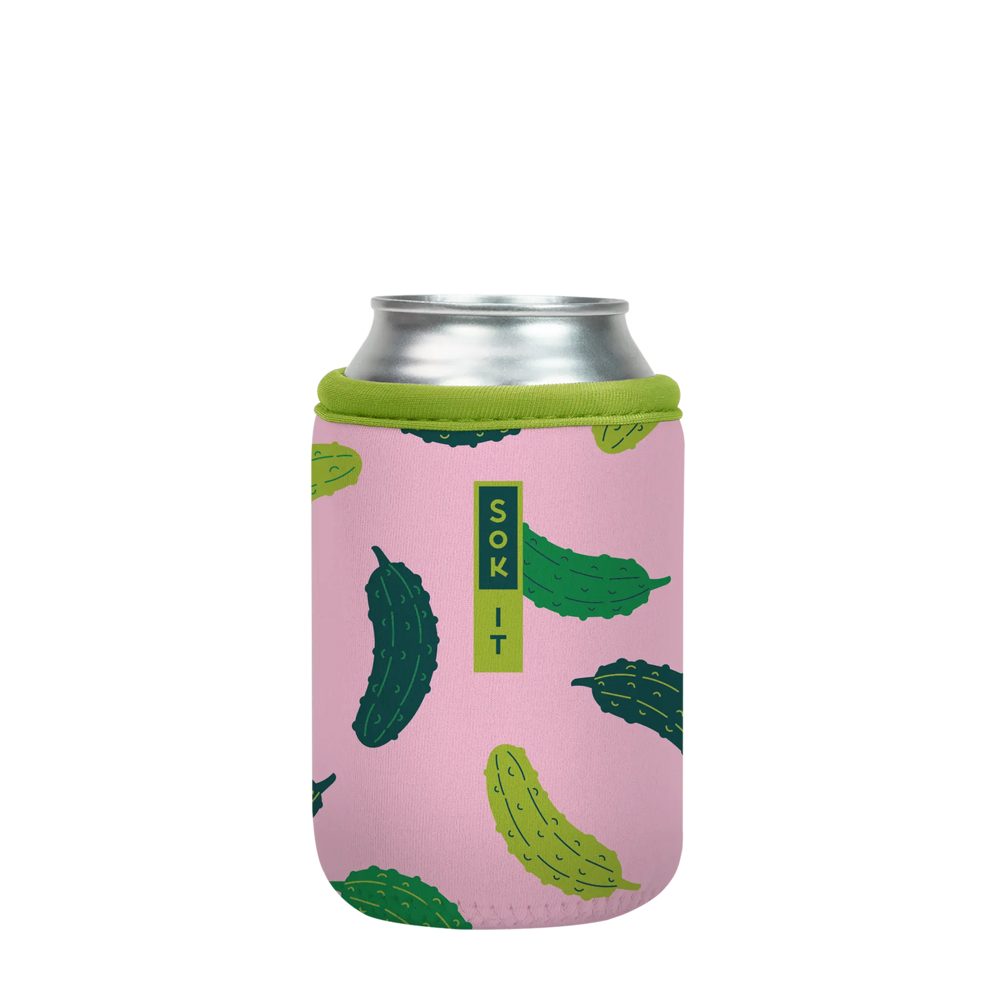 Sok-It CanSok - Pickle Me Pink 12oz-Can 13.99 CanSok-Evergreen