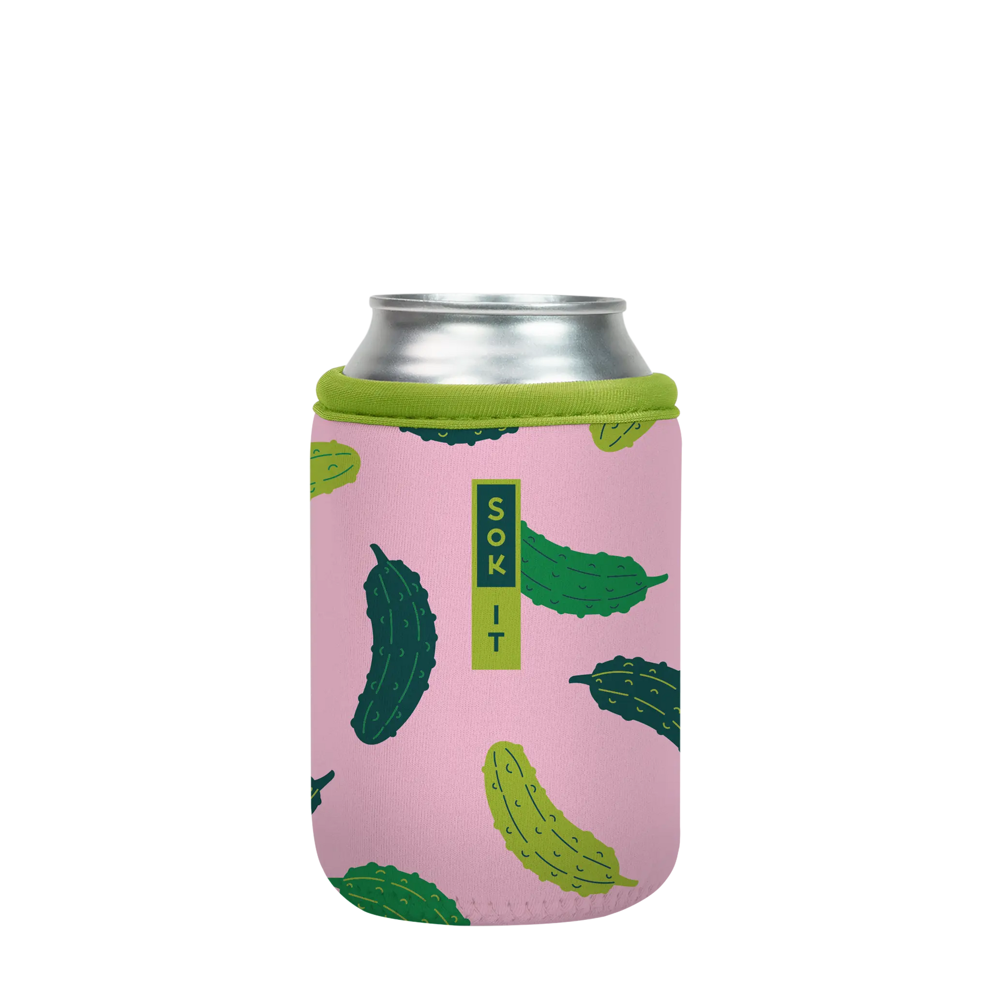Sok-It CanSok - Pickle Me Pink 12oz-Can 13.99 CanSok-Evergreen