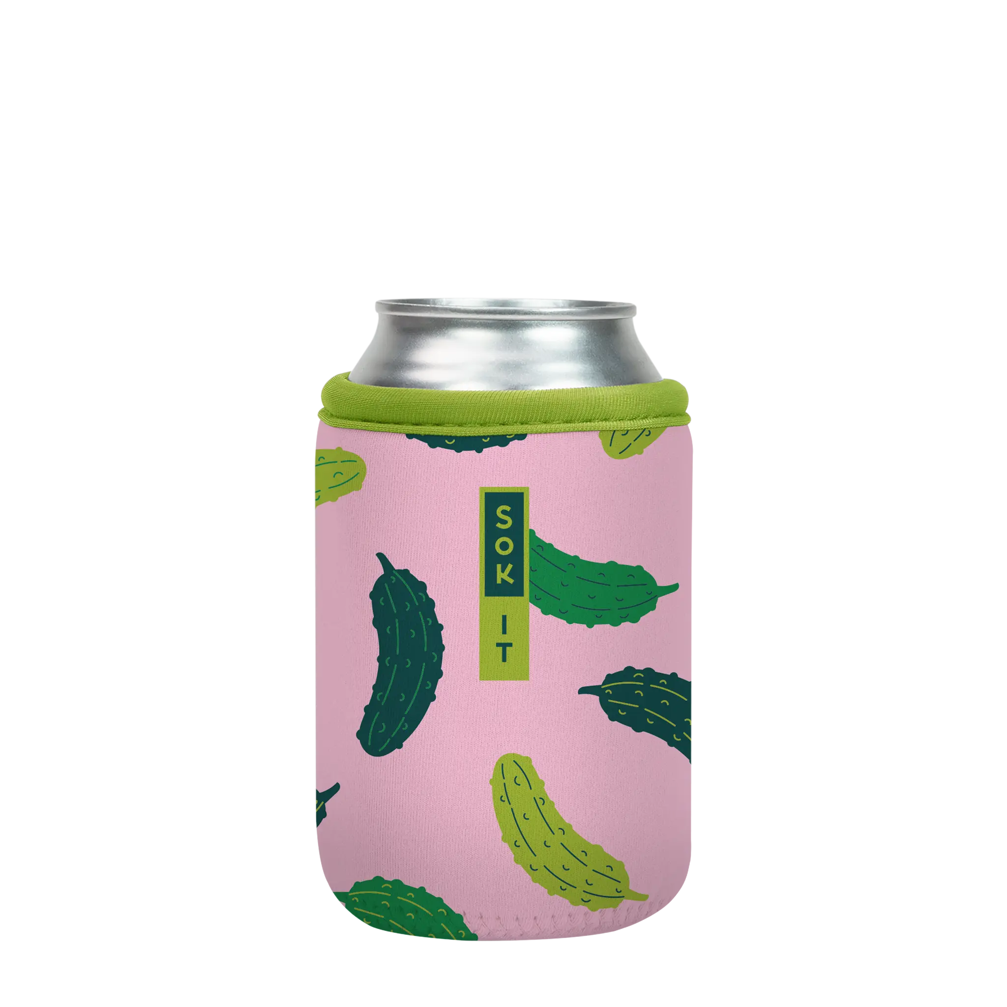 Sok-It CanSok - Pickle Me Pink 12oz-Can 13.99 CanSok-Evergreen