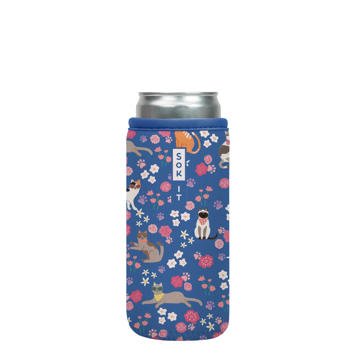 Sok-It CanSok - Purr-fection 12oz-Slim-Can 13.99 CanSok-Evergreen