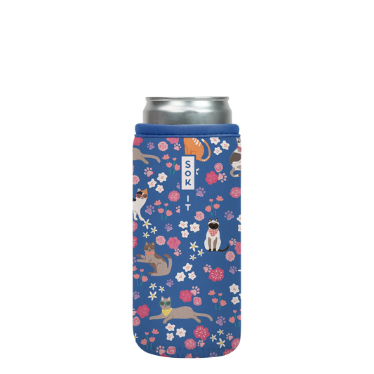 Sok-It CanSok - Purr-fection 12oz-Slim-Can 13.99 CanSok-Evergreen