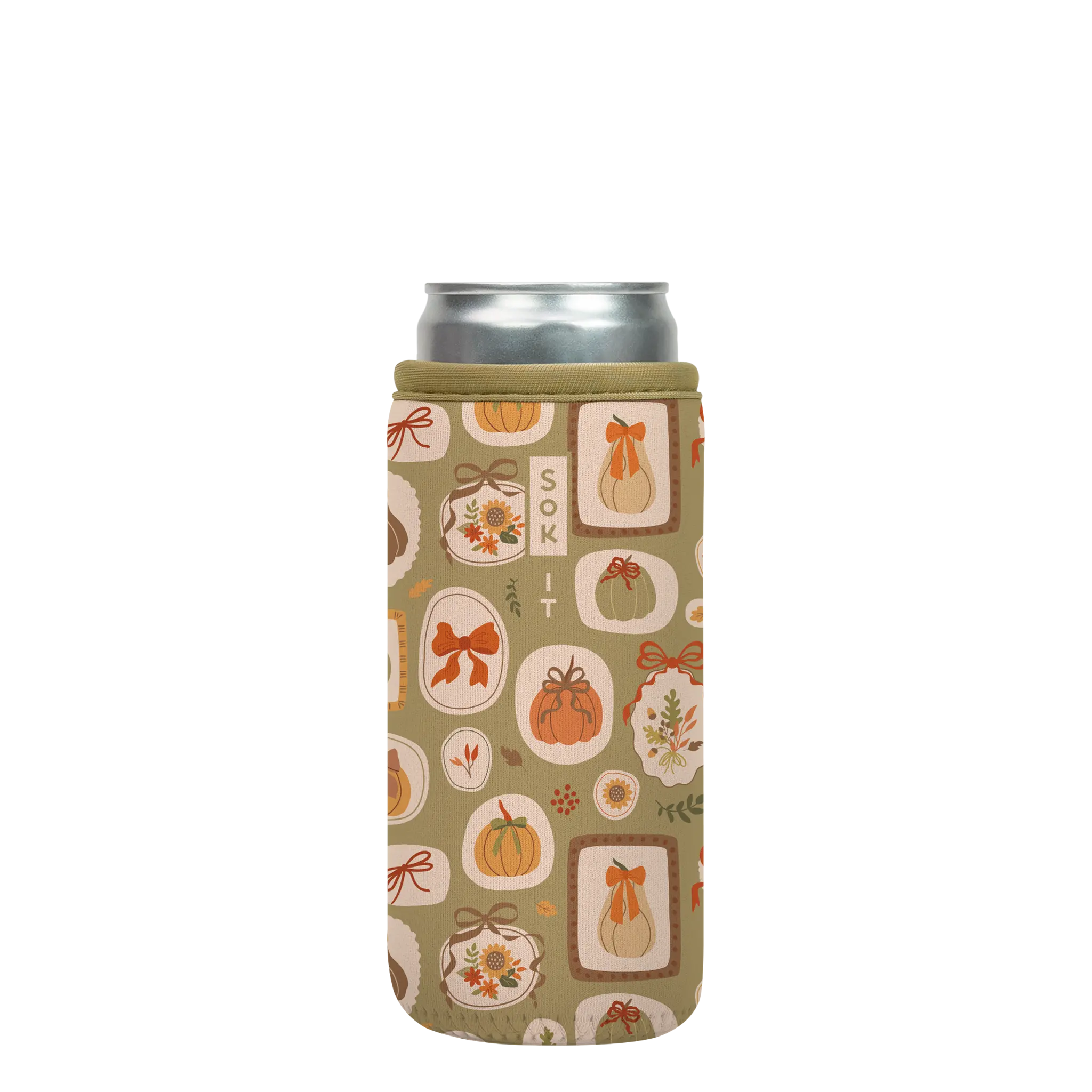 Sok-It CanSok - The Pumpkin Gallery 12oz Slim Can 13.99 CanSok-Fall Holiday