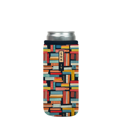 Sok-It CanSok - Well Read 12oz-Slim-Can 13.99 CanSok-Fall Holiday