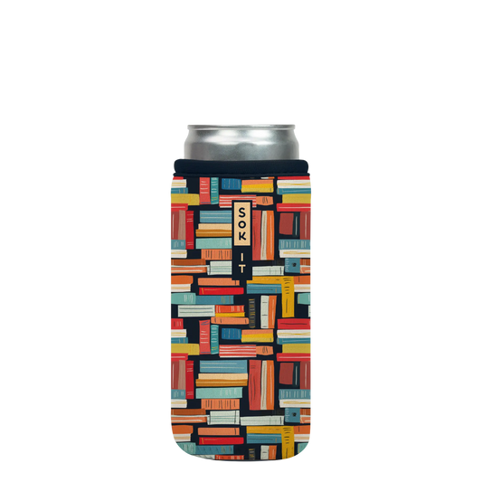 Sok-It CanSok - Well Read 12oz-Slim-Can 13.99 CanSok-Fall Holiday