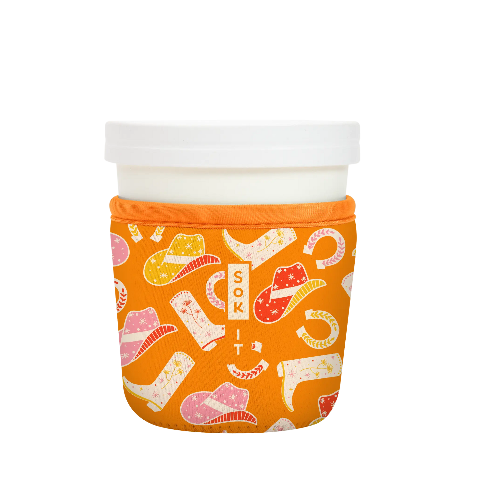 Sok-It IceCreamSok - Cowgirl Couture 16oz-Ice-Cream-Pint 14.99 IceCreamSok-Evergreen