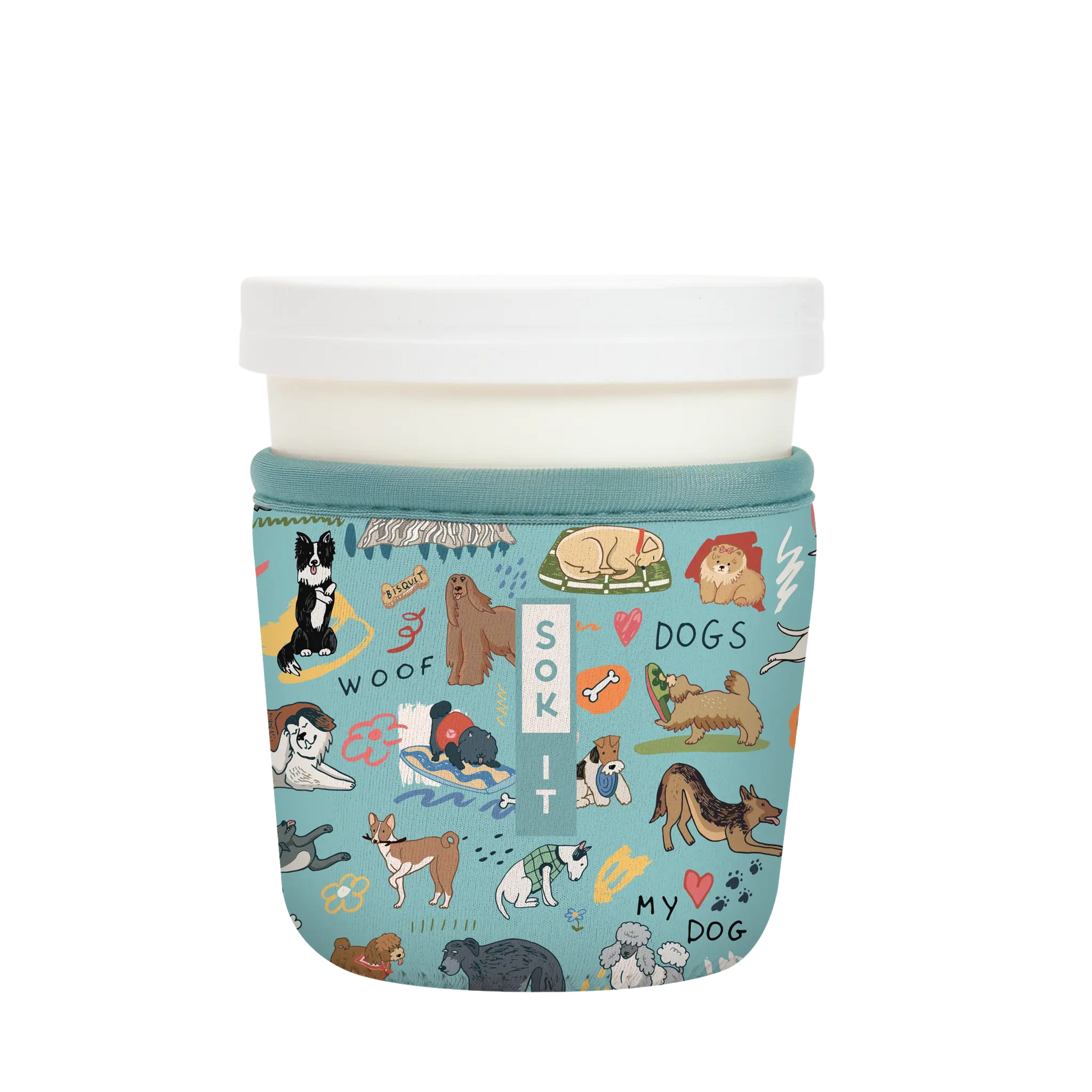 Sok-It IceCreamSok - Dog Days Forever  IceCreamSok-Evergreen