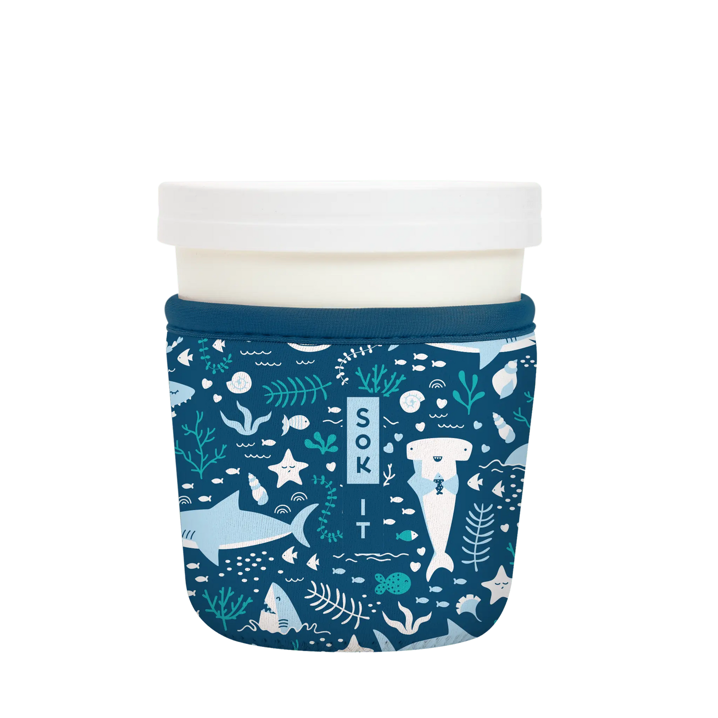 Sok-It IceCreamSok - Happy Sharks  IceCreamSok-Sealife