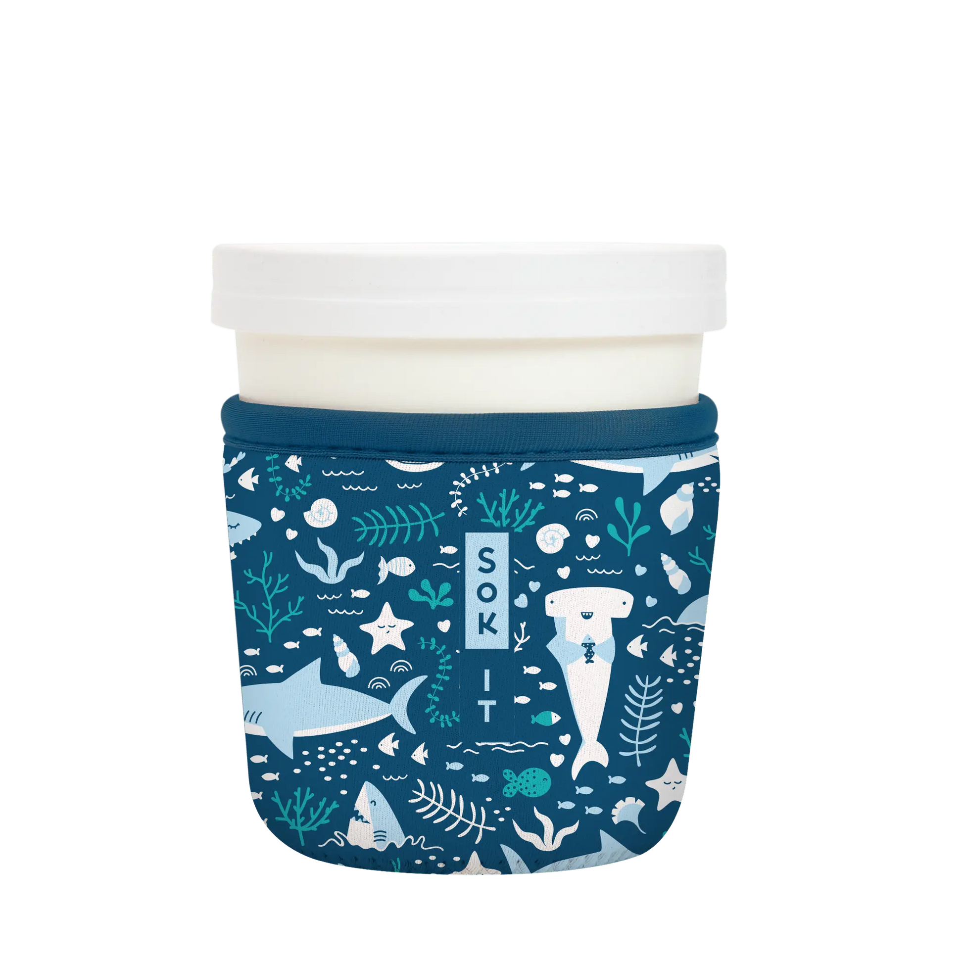Sok-It IceCreamSok - Happy Sharks  IceCreamSok-Sealife