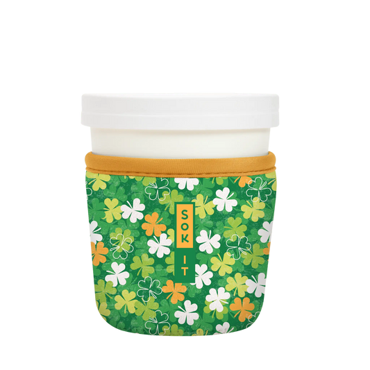 Sok-It IceCreamSok - Luck of the Shamrock 16oz-Ice-Cream-Pint 8.98 IceCreamSok-Spring Holiday