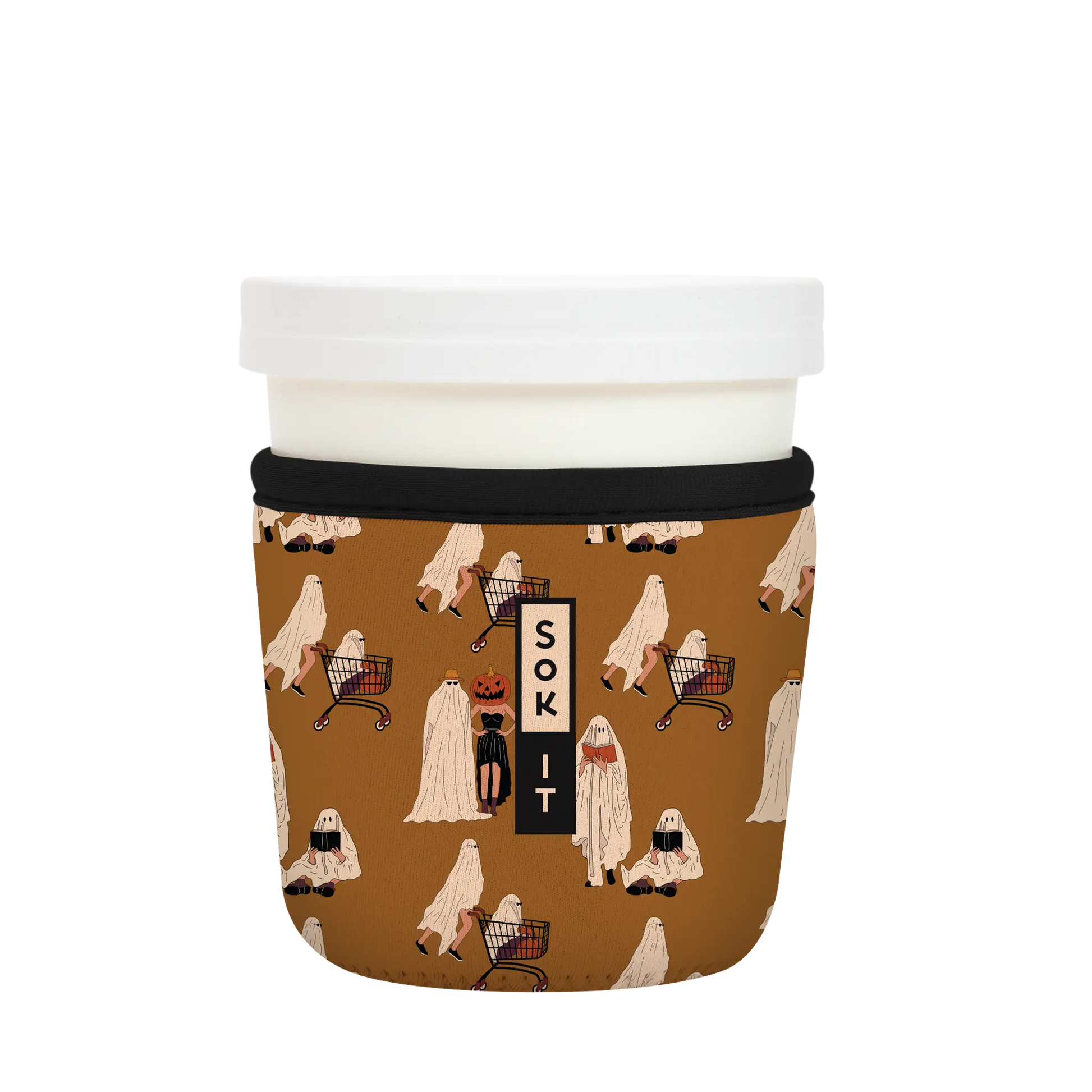 Sok-It IceCreamSok - Material Ghoul  IceCreamSok-Fall Holiday