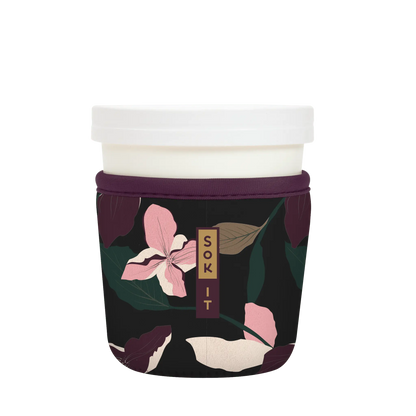 Sok-It IceCreamSok - Modern Floral 16oz-Ice-Cream-Pint 9.73 IceCreamSok-FW Floral