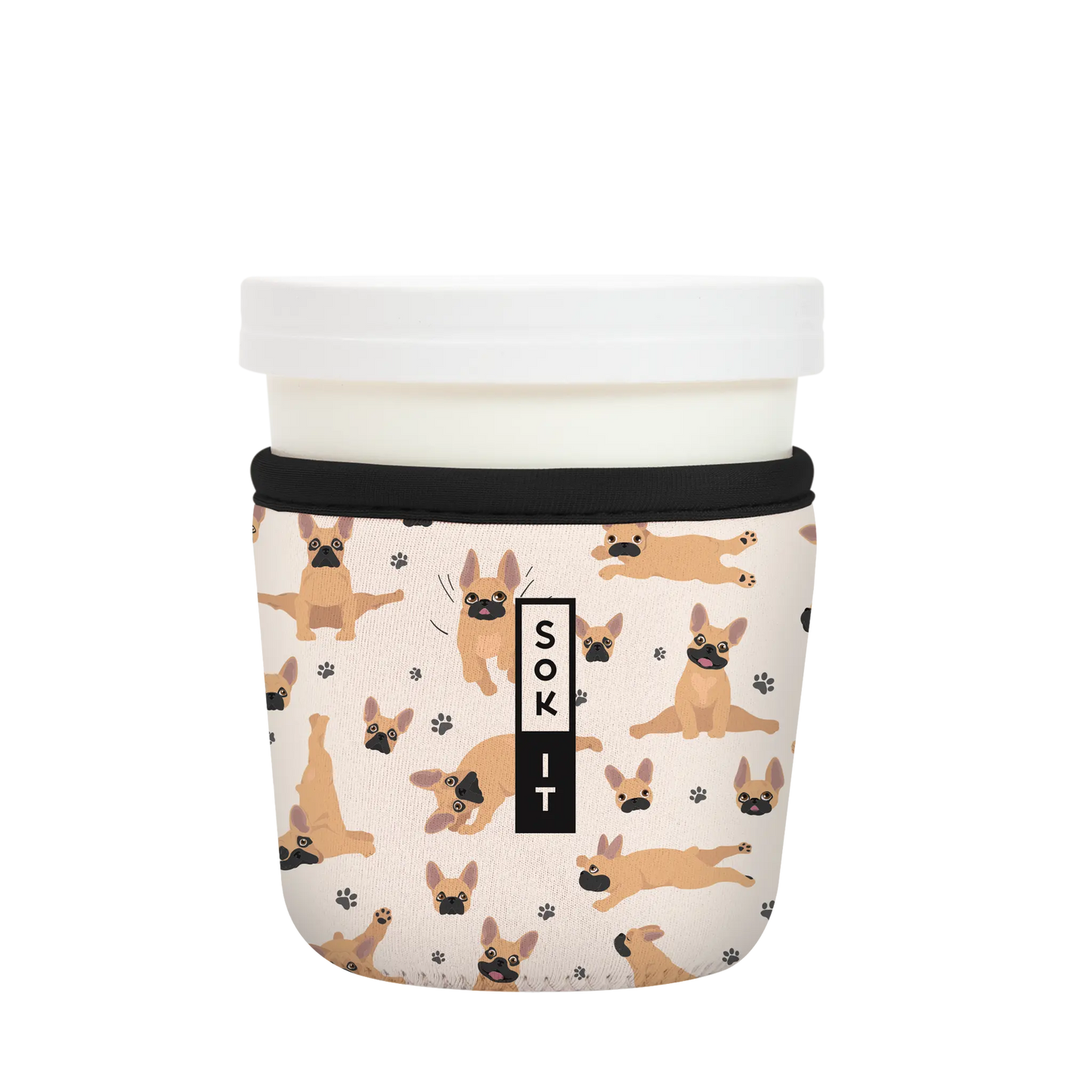 Sok-It IceCreamSok - Pardon My Frenchie  IceCreamSok-Evergreen