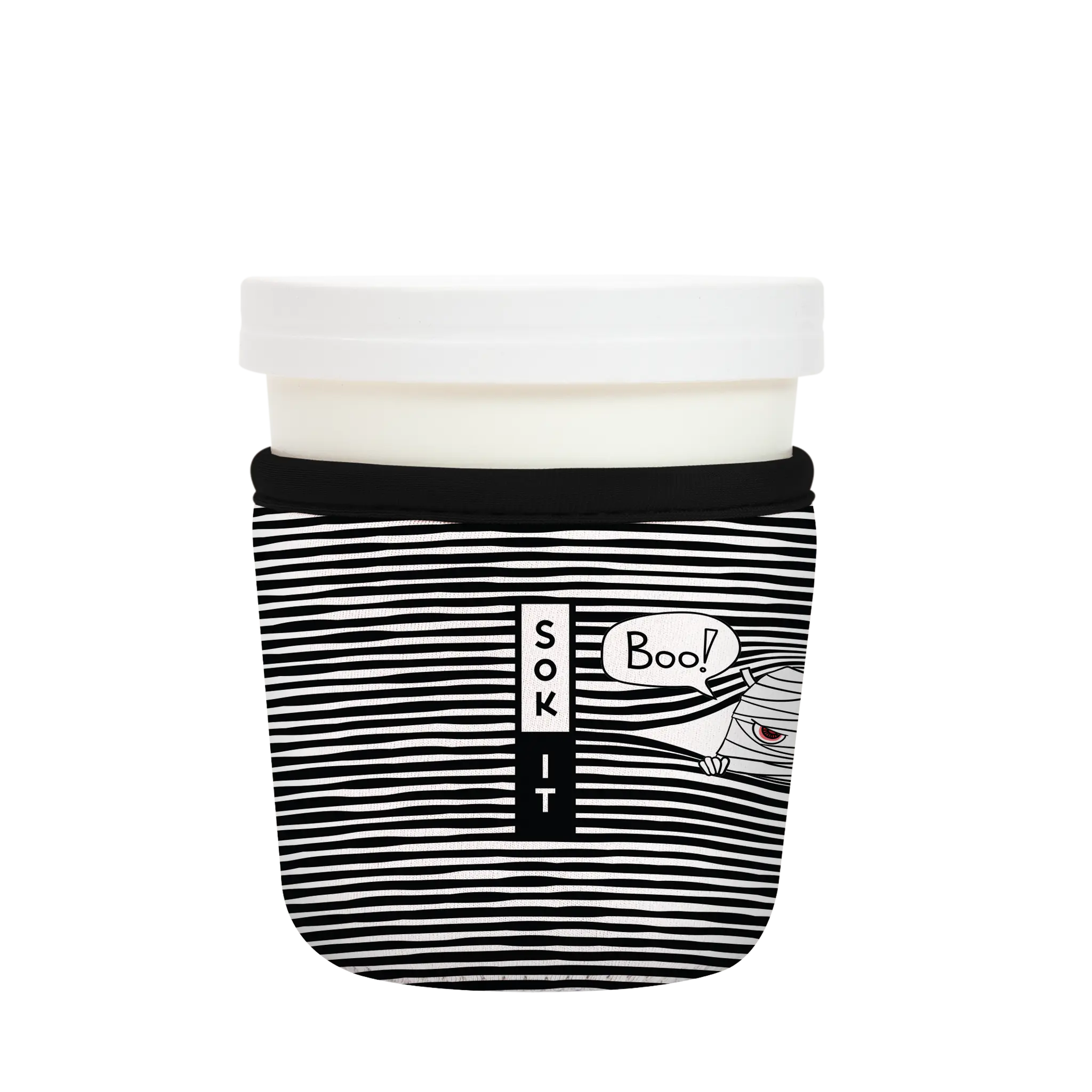 Sok-It IceCreamSok - Peek-A-BOO  IceCreamSok-Halloween Holiday