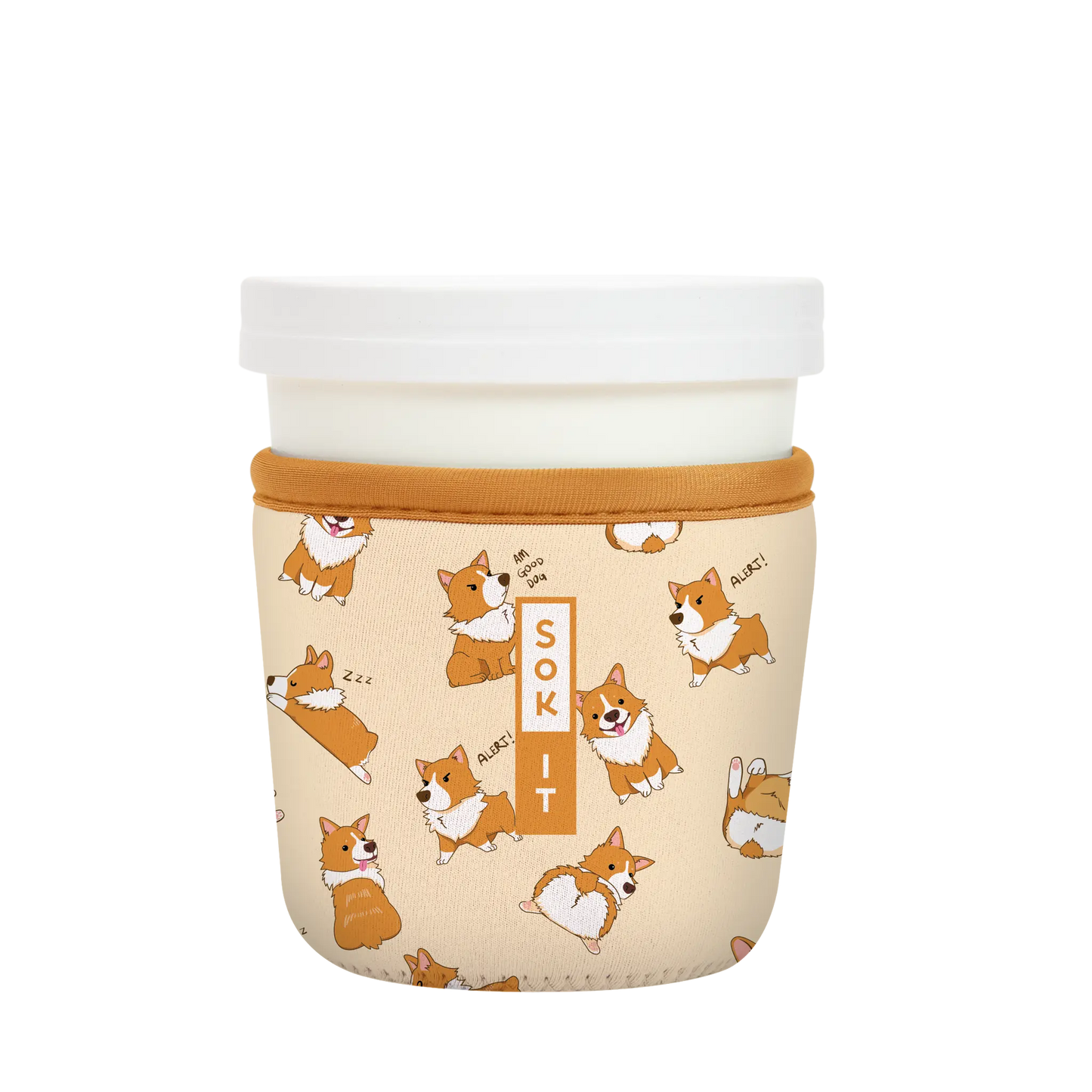 Sok-It IceCreamSok - Too Corgi to Function  IceCreamSok-Evergreen