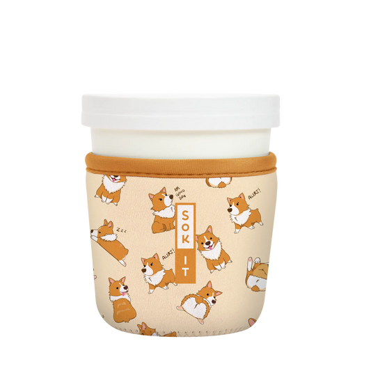 Sok-It IceCreamSok - Too Corgi to Function  IceCreamSok-Evergreen