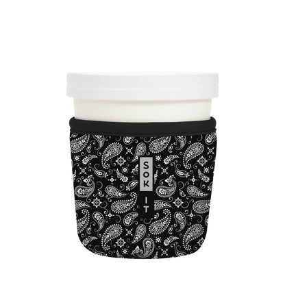 Sok-It IceCreamSok for Standard Pint - Black Bandana Default-Title 10.48 IceCreamSok-Bohemian