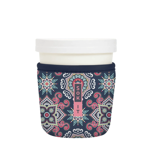 Sok-It IceCreamSok for Standard Pint - Floral Burst Default-Title 7.49 IceCreamSok-Bohemian