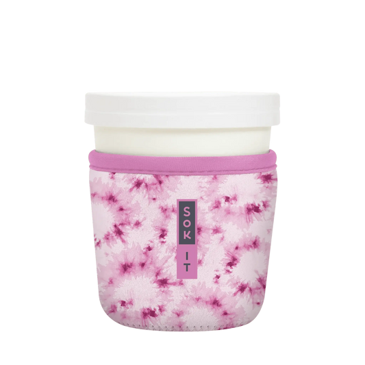 Sok-It IceCreamSok for Standard Pint - Pink Splash Tie Dye Default-Title 11.23 IceCreamSok-TieDye