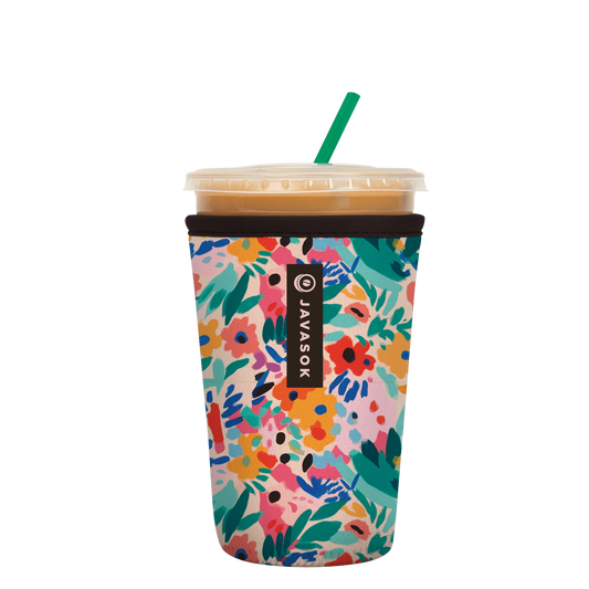 Sok-It JavaSok - Abstract Floral Medium-22-28oz 15.99 JavaSok-SS Floral