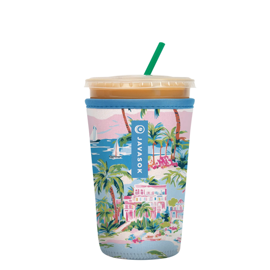 Sok-It JavaSok - Beachside Bliss Medium-22-28oz 16.99 JavaSok-Summer Holiday