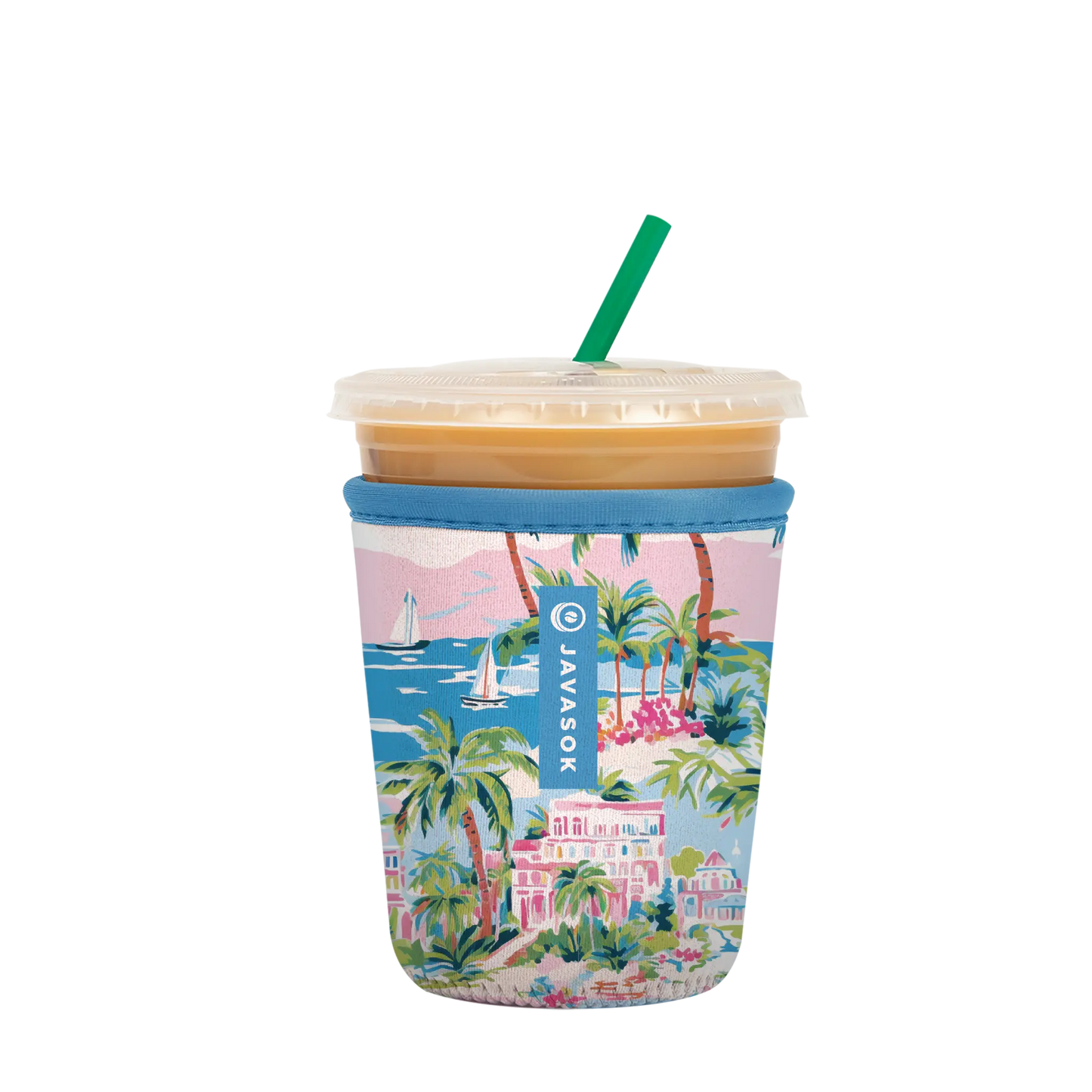 Sok-It JavaSok - Beachside Bliss Small-16-20oz 14.99 JavaSok-Summer Holiday