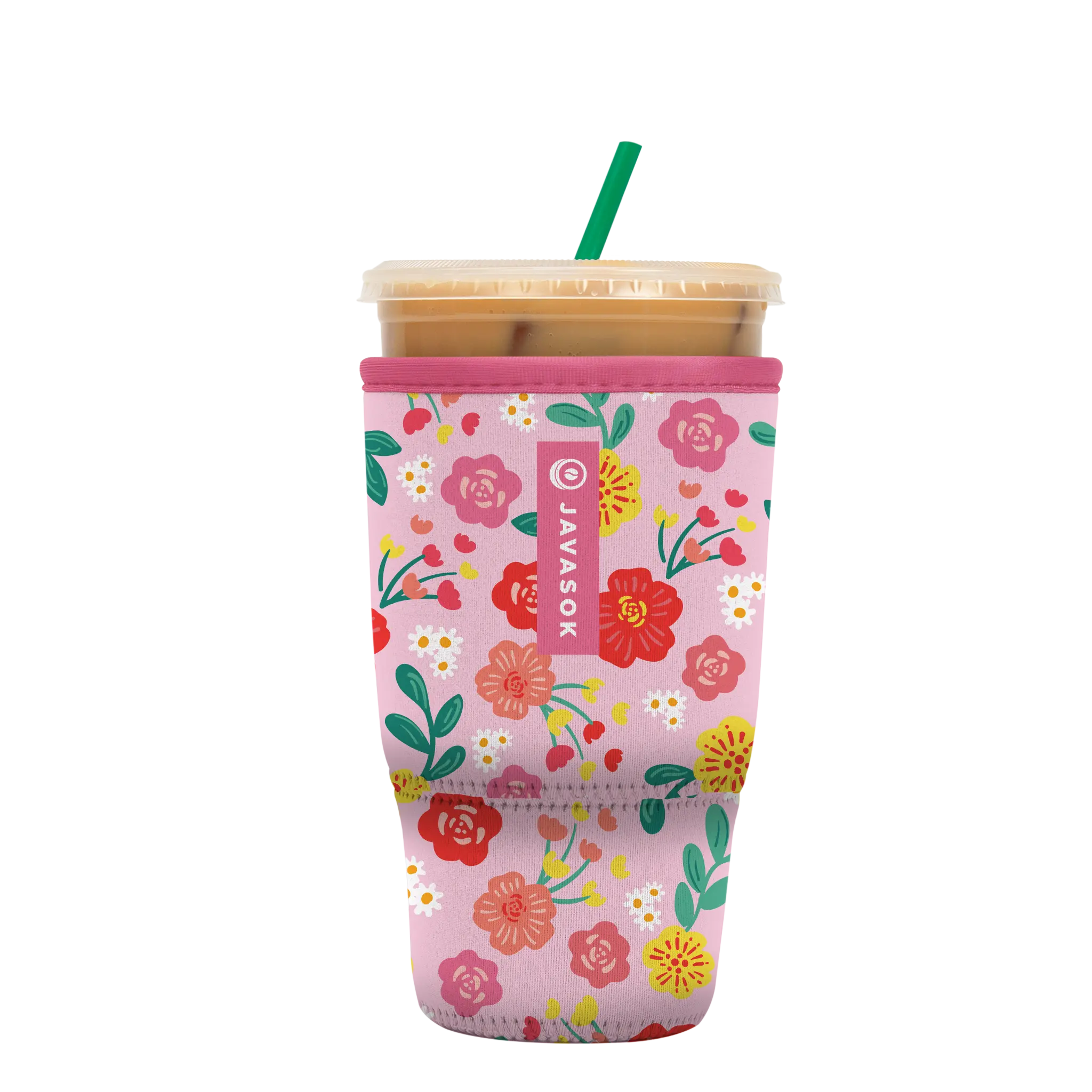 Sok-It JavaSok - Bloom Your Way Large-30-32oz 18.99 JavaSok-Evergreen