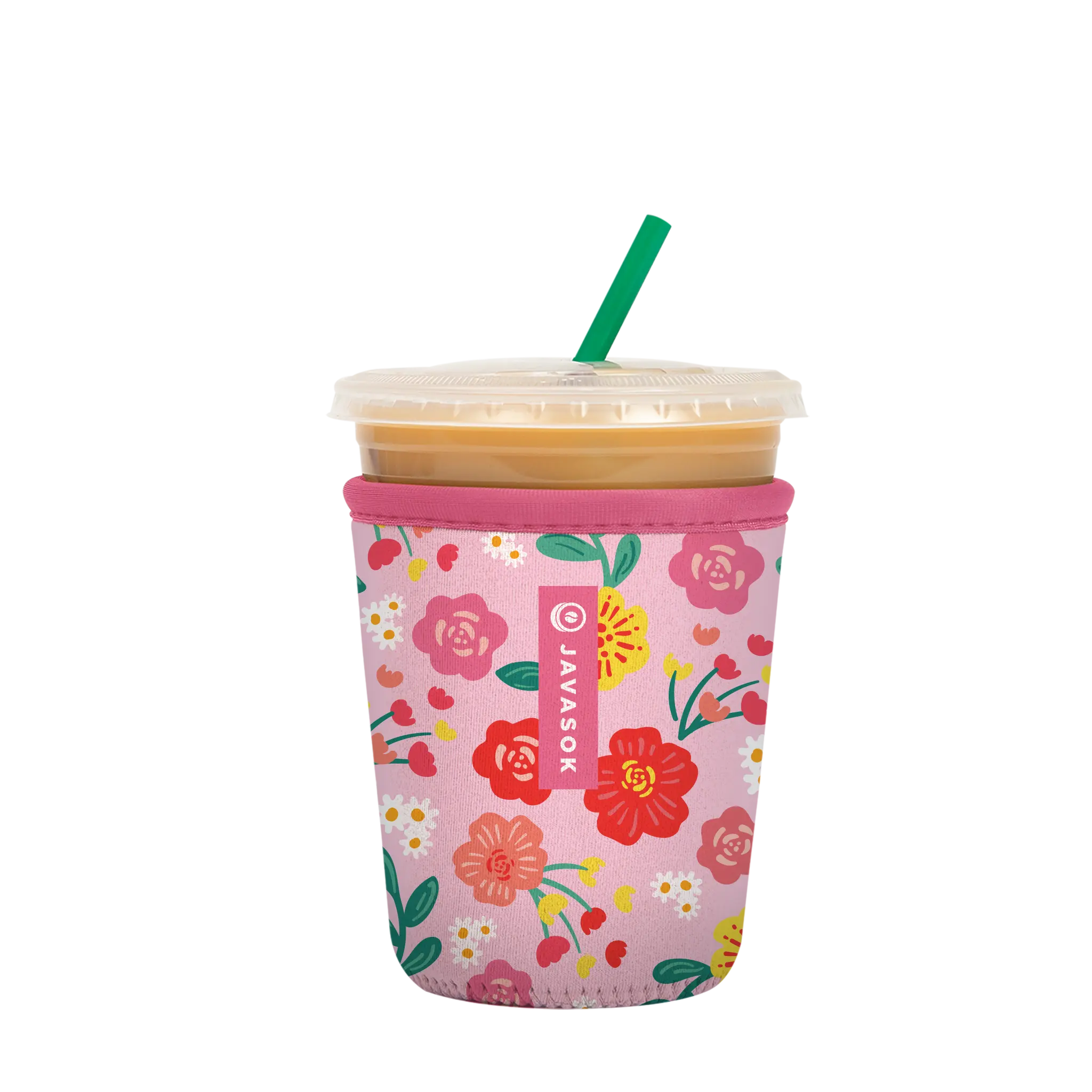 Sok-It JavaSok - Bloom Your Way Small-16-20oz 14.99 JavaSok-Evergreen