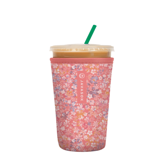 Sok-It JavaSok - Blushing Blooms Medium-22-28oz 15.99 JavaSok-SS Floral