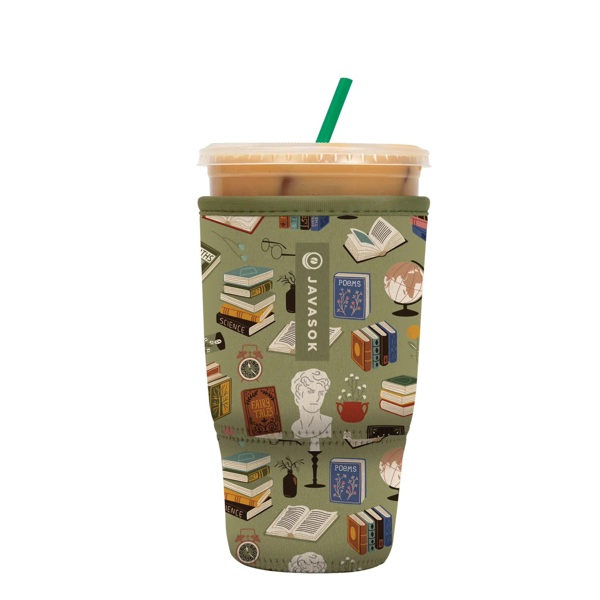 Sok-It JavaSok - Book Club Large 30-32oz 18.99 JavaSok-Evergreen