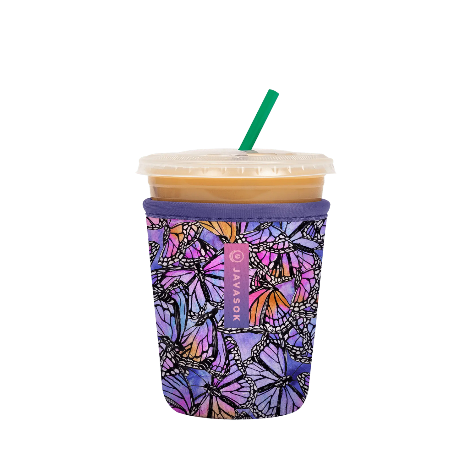 Sok-It JavaSok - Butterfly Galaxy Small-16-20oz 13.99 JavaSok-Animals