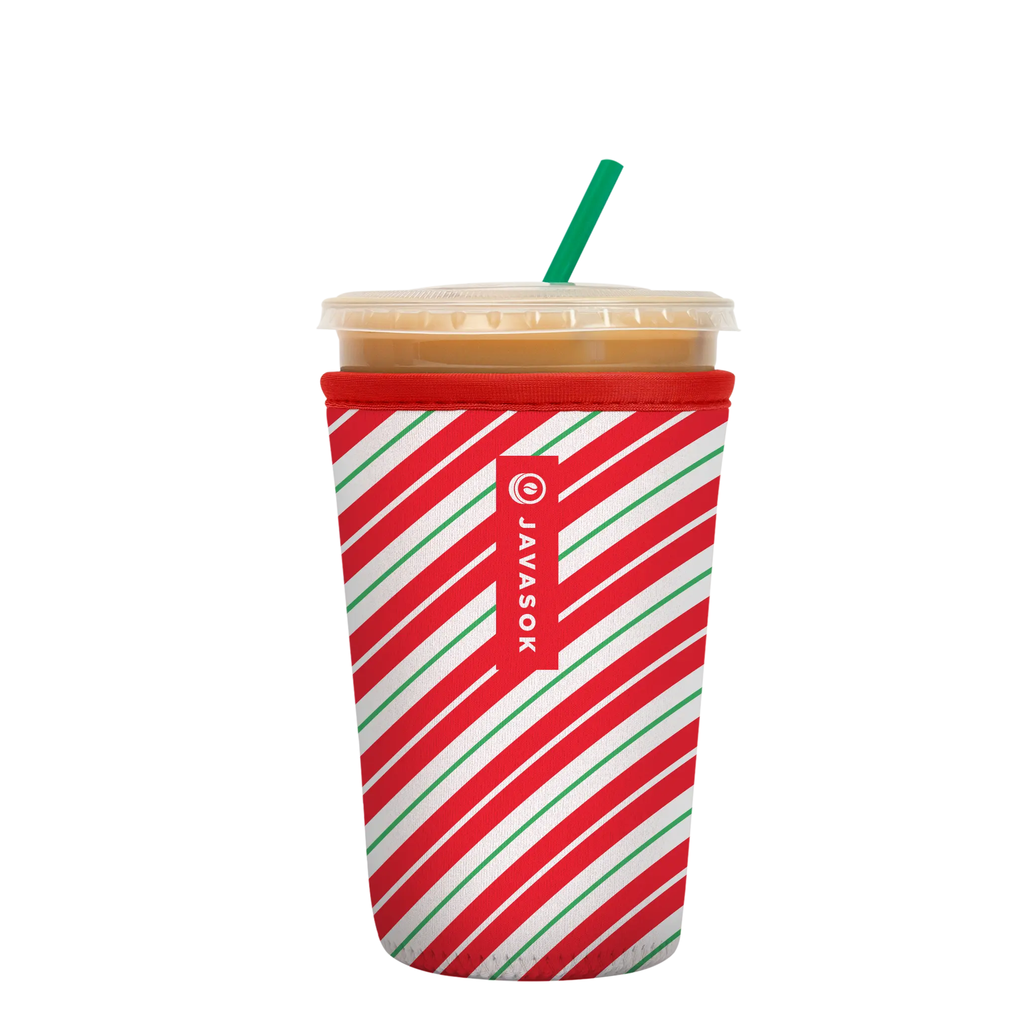Sok-It JavaSok - Candy Cane Stripes Medium-22-28oz 7.99 JavaSok-Winter Holiday