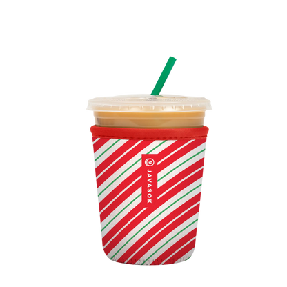 Sok-It JavaSok - Candy Cane Stripes Small-16-20oz 6.99 JavaSok-Winter Holiday
