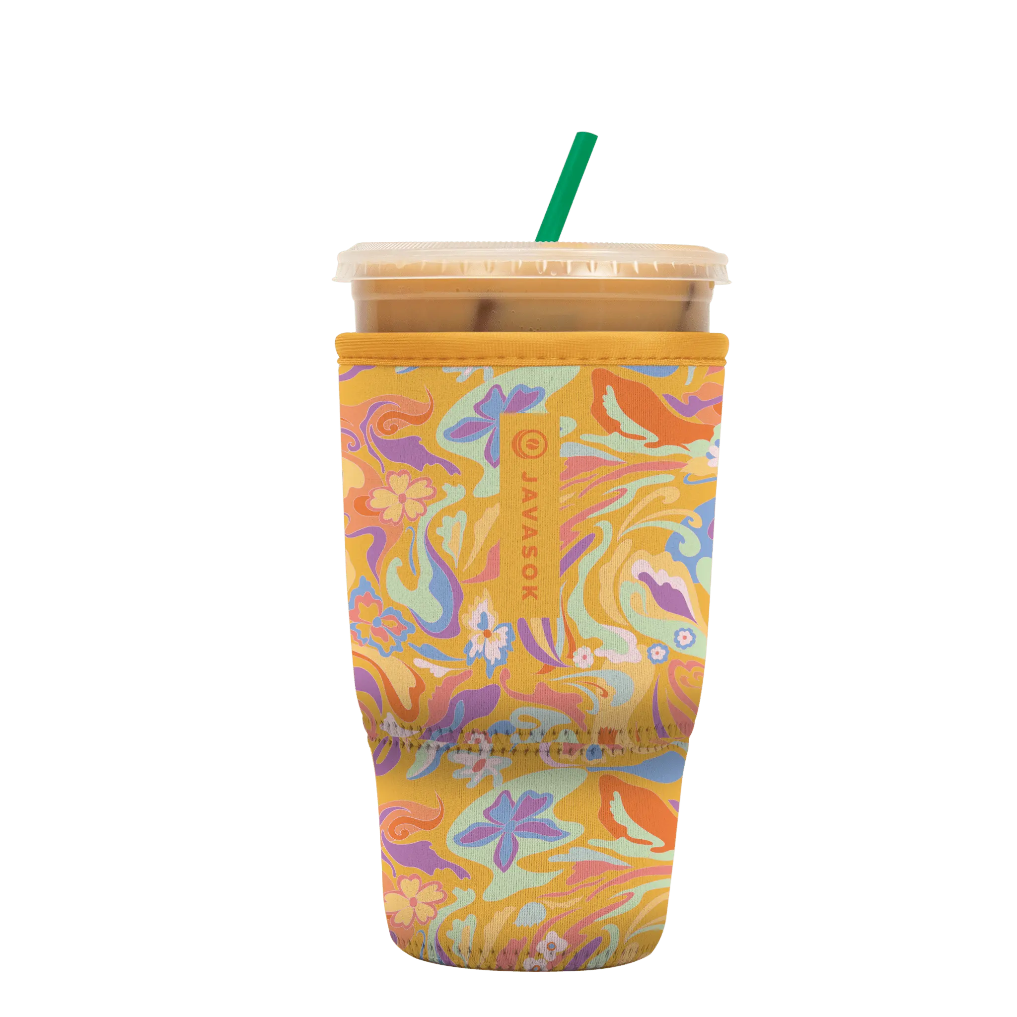Sok-It JavaSok - Groovy Swirls Large-30-32oz 17.99 JavaSok-Novelty