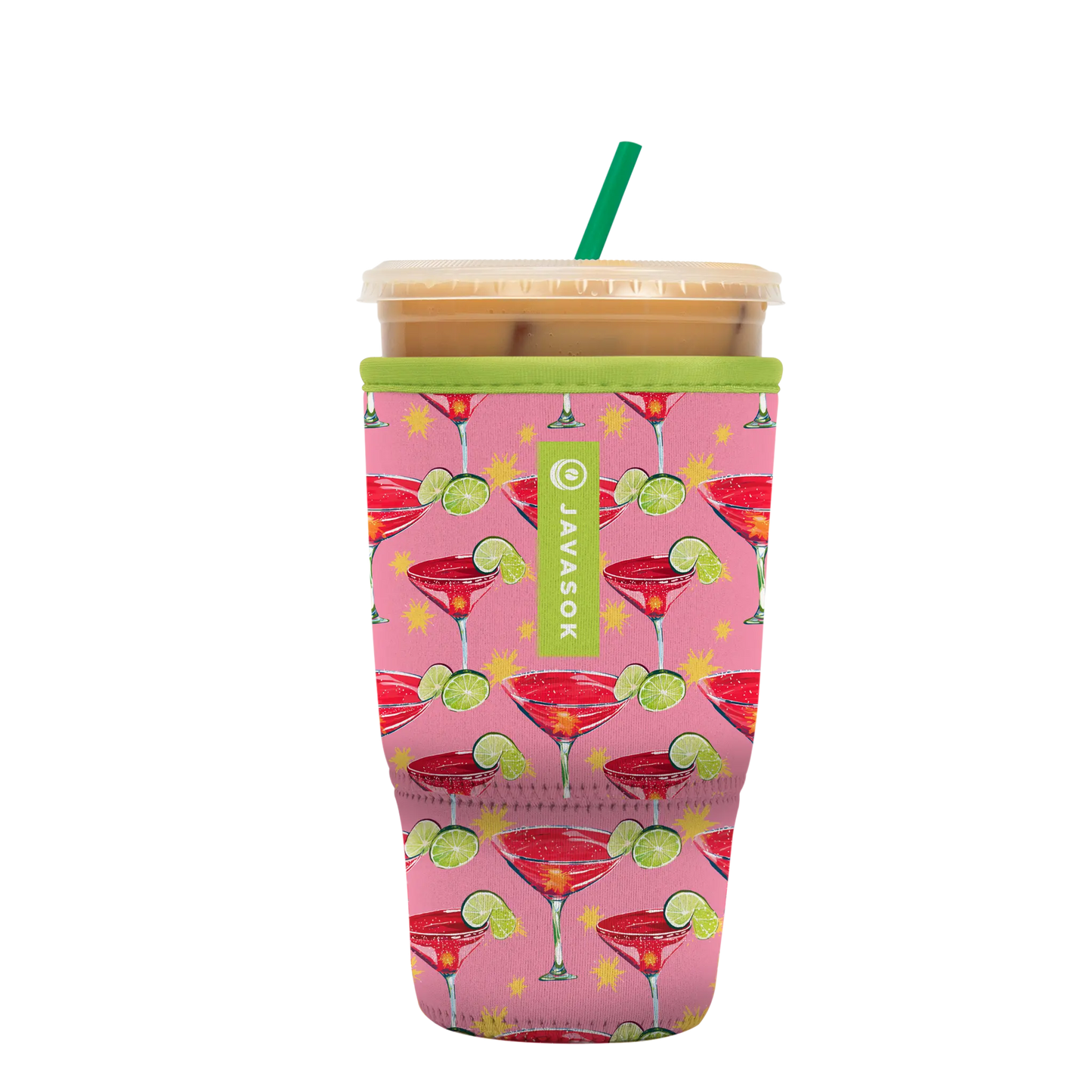 Sok-It JavaSok - Lime After Lime Large 30-32oz 18.99 JavaSok-Evergreen