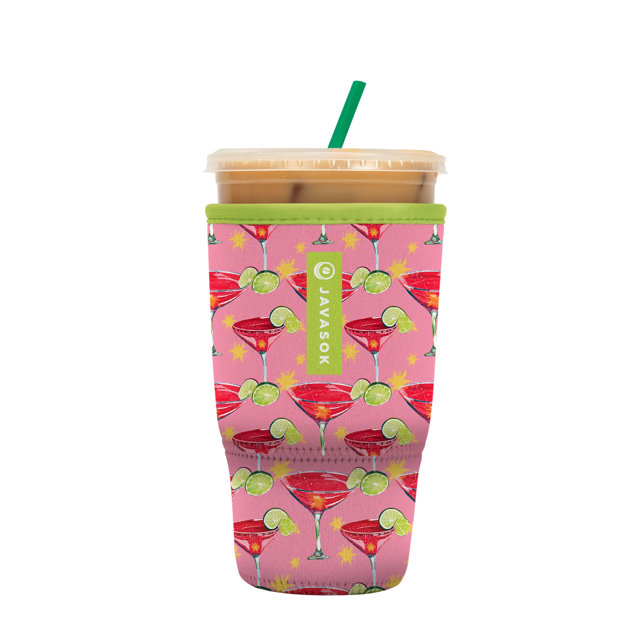 Sok-It JavaSok - Lime After Lime Large 30-32oz 18.99 JavaSok-Evergreen