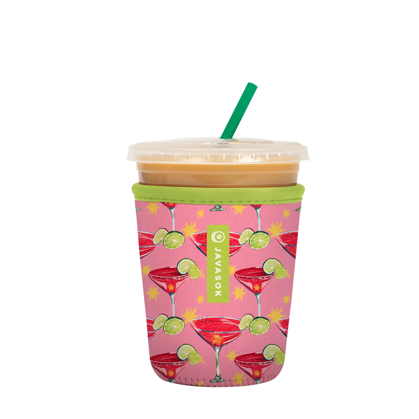 Sok-It JavaSok - Lime After Lime Small 16-20oz 14.99 JavaSok-Evergreen