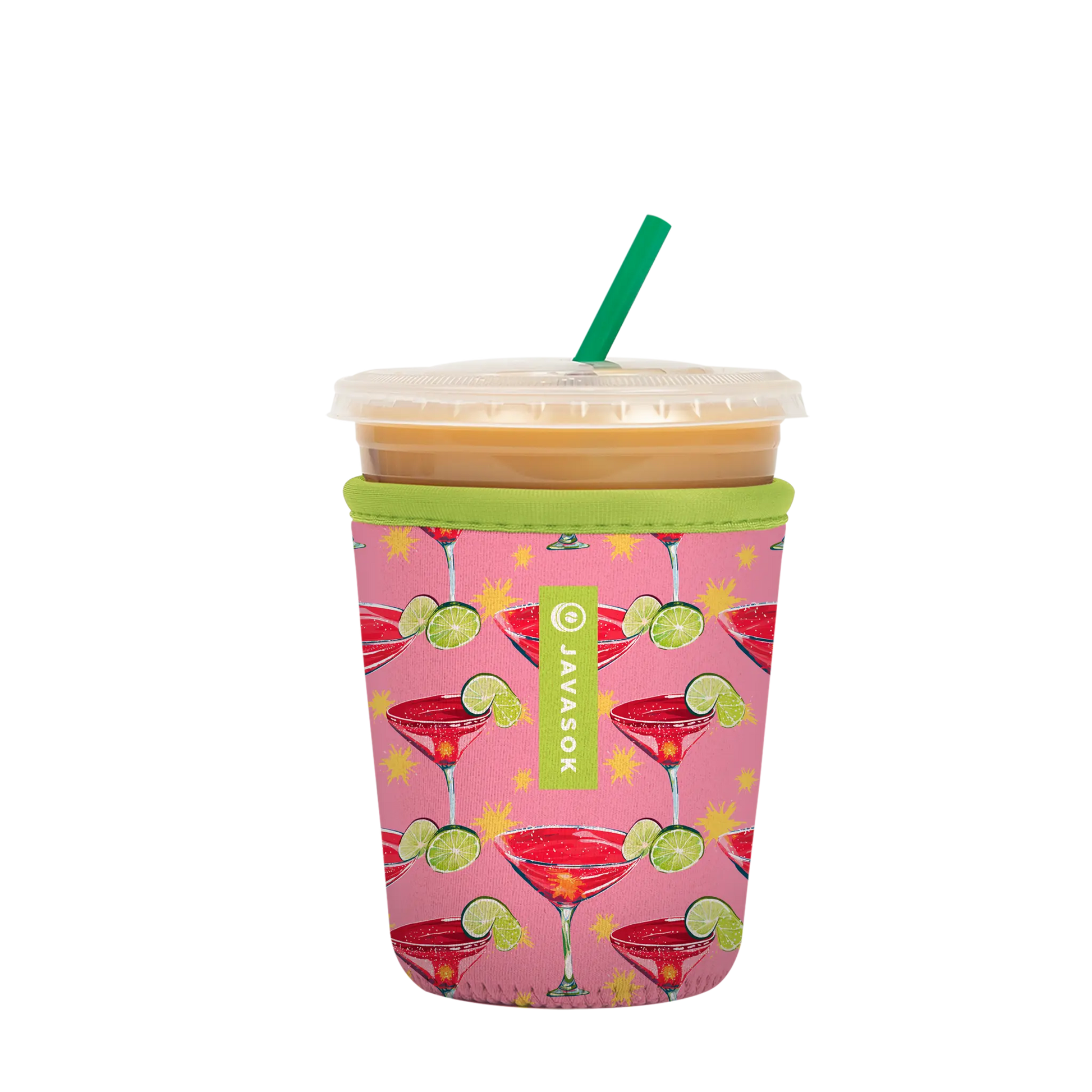 Sok-It JavaSok - Lime After Lime Small 16-20oz 14.99 JavaSok-Evergreen