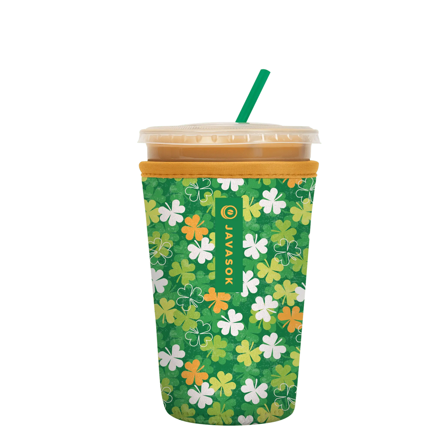 Sok-It JavaSok - Luck of the Shamrock Medium-22-28oz 9.58 JavaSok-Spring Holiday