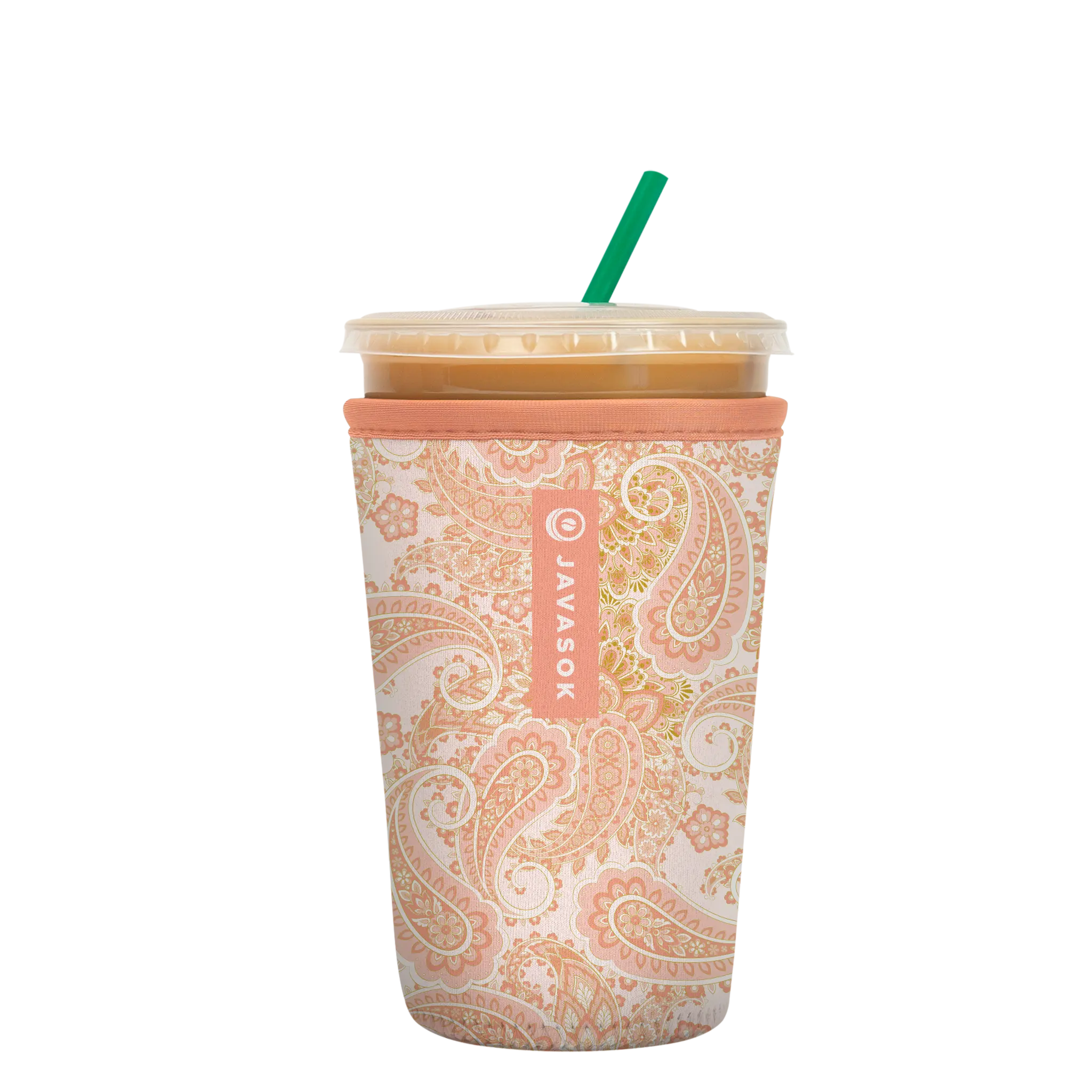 Sok-It JavaSok - Paisley Dreams Medium-22-28oz 15.99 JavaSok-Evergreen