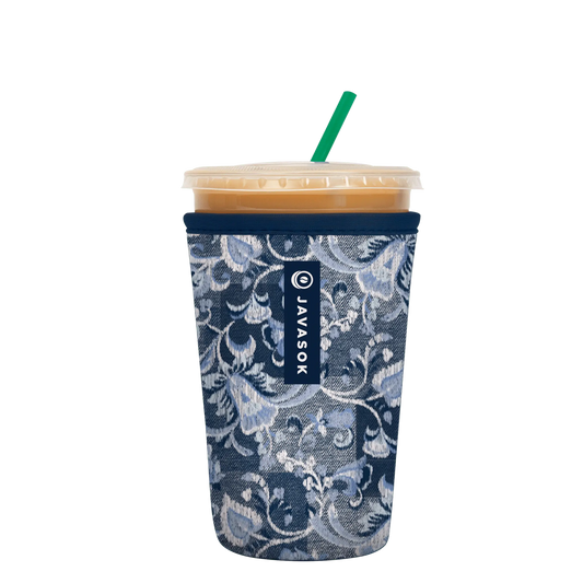 Sok-It JavaSok - Paisley Patchwork Medium-22-28oz 15.99 JavaSok-SS Floral