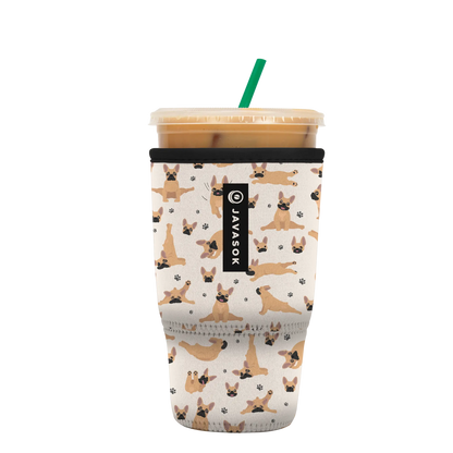 Sok-It JavaSok - Pardon My Frenchie Large 30-32oz 18.99 JavaSok-Evergreen