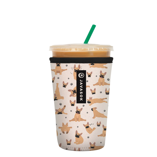 Sok-It JavaSok - Pardon My Frenchie Medium 22-28oz 16.99 JavaSok-Evergreen