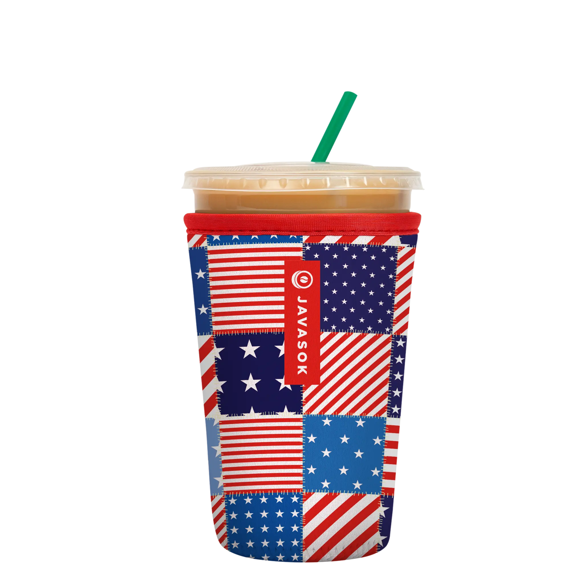 Sok-It JavaSok - Patriotic Patchwork Medium-22-28oz 16.99 JavaSok-Summer Holiday