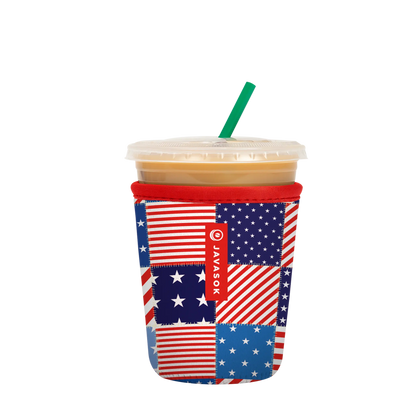 Sok-It JavaSok - Patriotic Patchwork Small-16-20oz 14.99 JavaSok-Summer Holiday