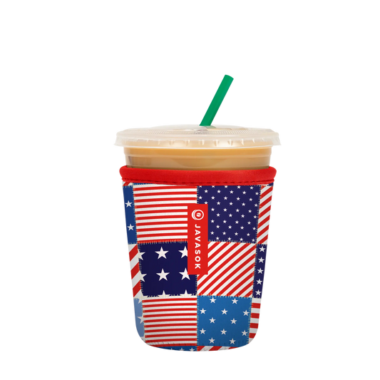 Sok-It JavaSok - Patriotic Patchwork Small-16-20oz 14.99 JavaSok-Summer Holiday