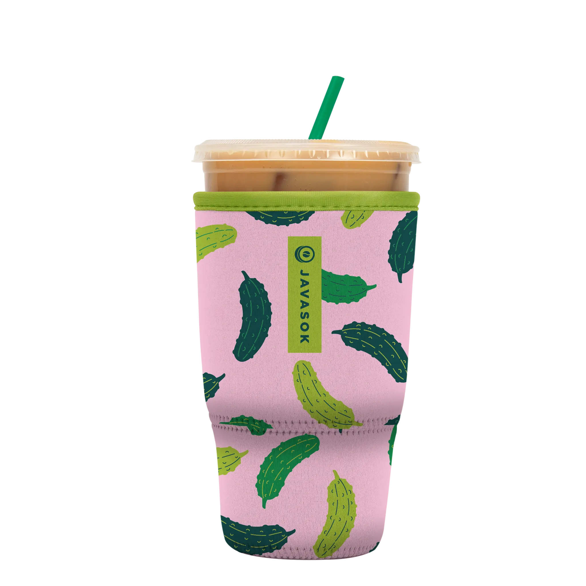 Sok-It JavaSok - Pickle Me Pink Large-30-32oz 18.99 JavaSok-Evergreen