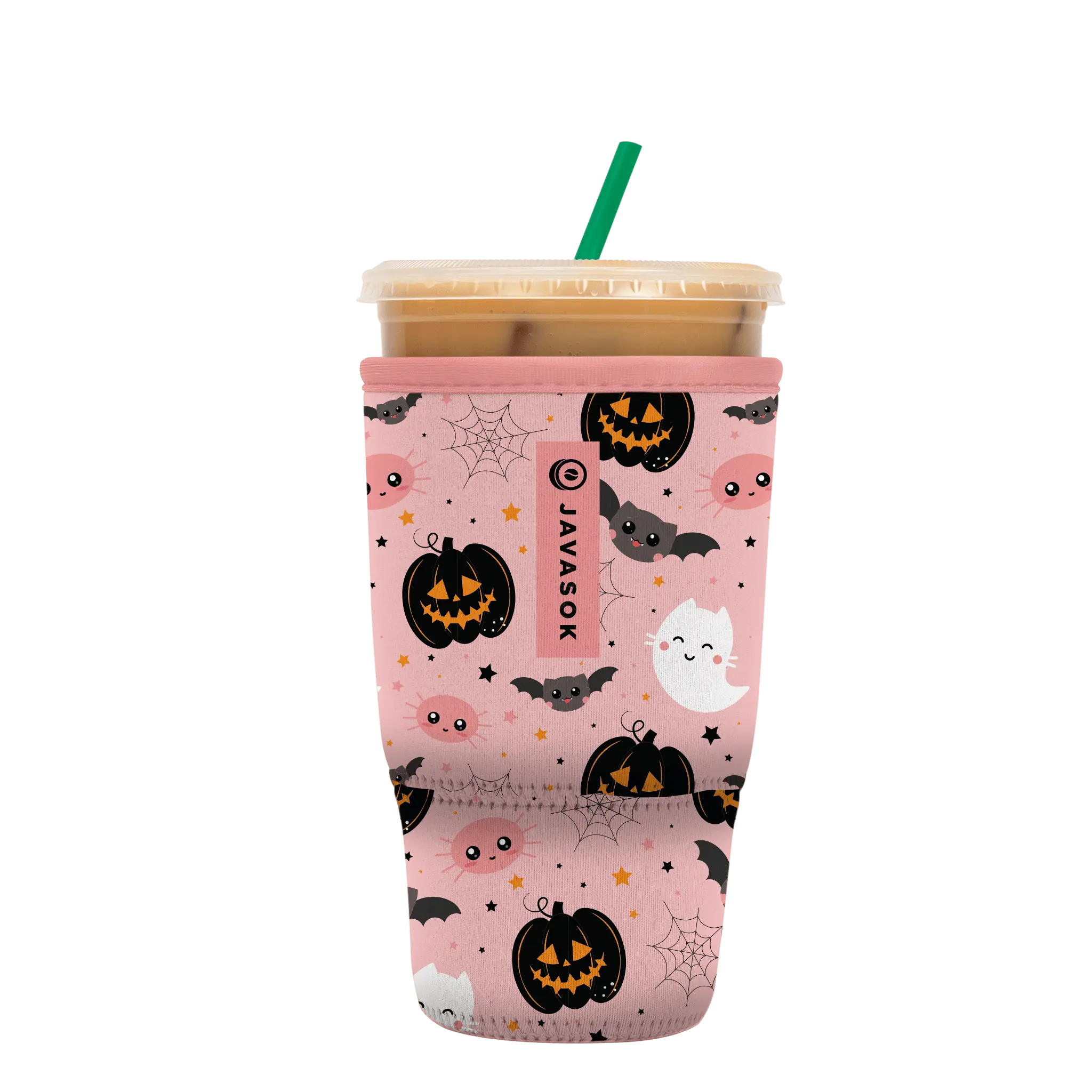 Sok-It JavaSok - Spooky in Pink Large-30-32oz 17.99 JavaSok-Fall Holiday