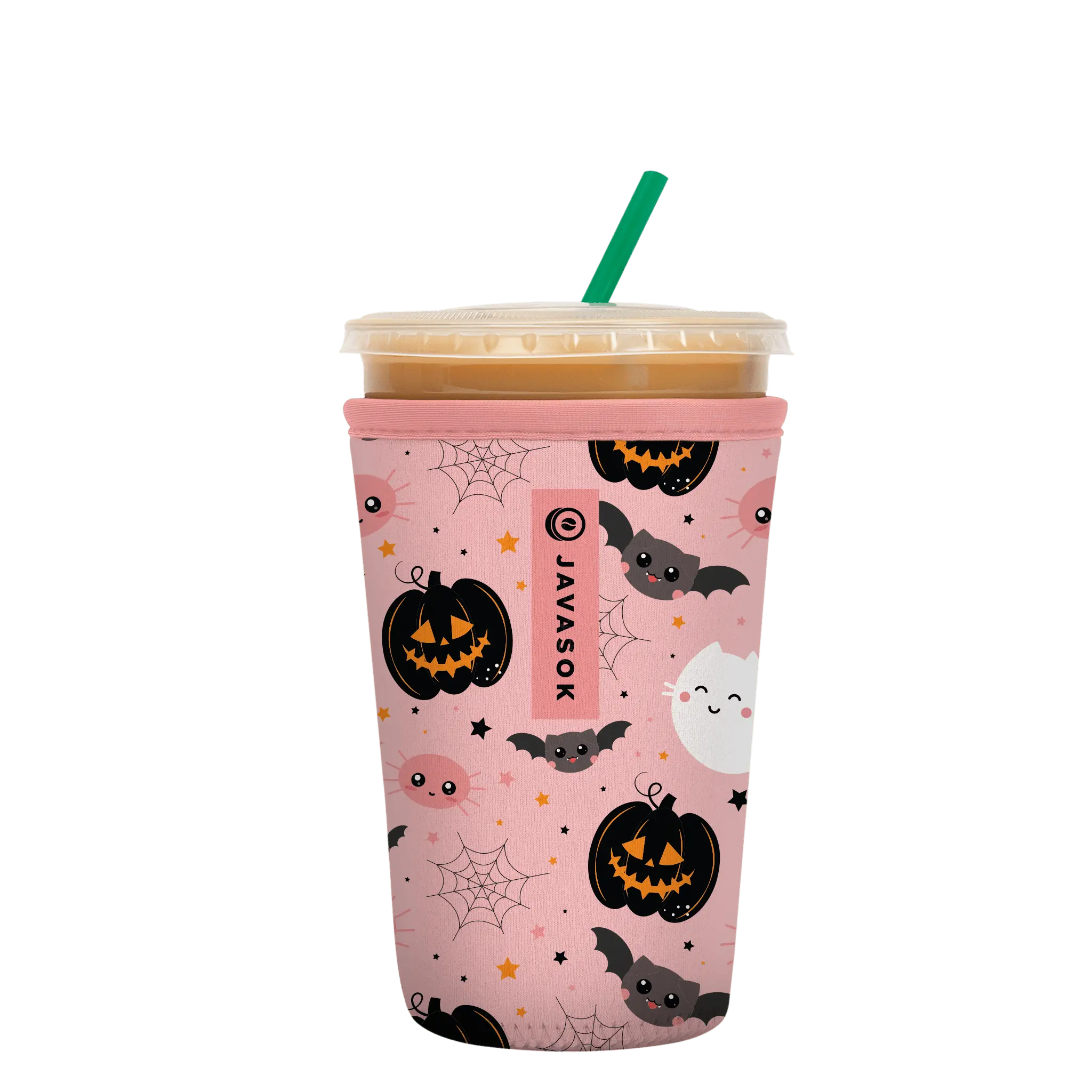 Sok-It JavaSok - Spooky in Pink Medium-22-28oz 15.99 JavaSok-Fall Holiday